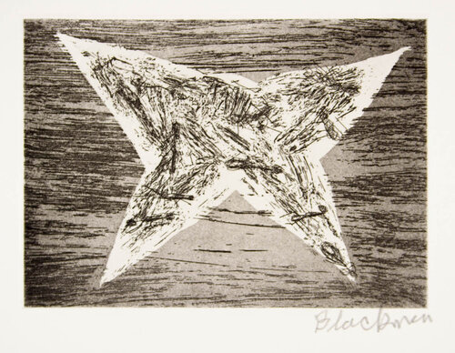 Butterfly Shapes by Charles Blackman, Print for Sale on Singulart