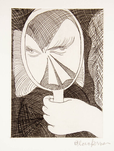 Butterfly Kimono by Charles Blackman, Print for Sale on Singulart