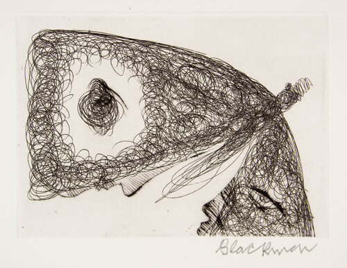 Butterfly Mask by Charles Blackman, Print for Sale on Singulart
