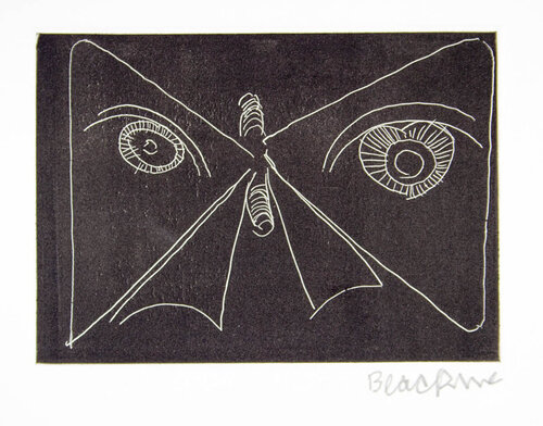 Butterfly von Charles Blackman, Druck kaufen auf Singulart