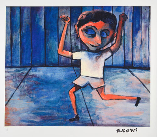 Self Portrait of a Schoolboy 1953 di Charles Blackman, Stampa in vendita su Singulart
