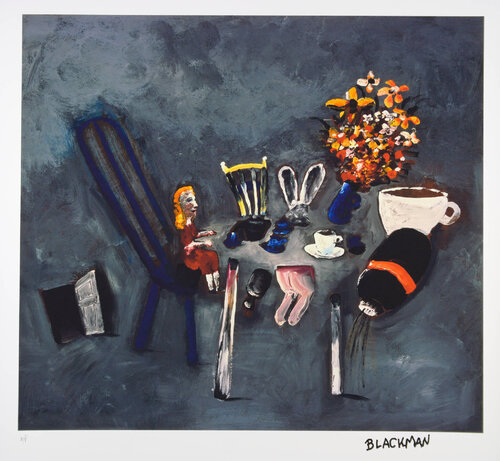 Shrinking Alice by Charles Blackman, Print for Sale on Singulart