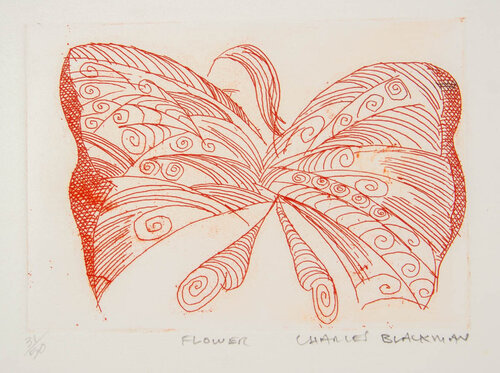 Flower by Charles Blackman, Print for Sale on Singulart