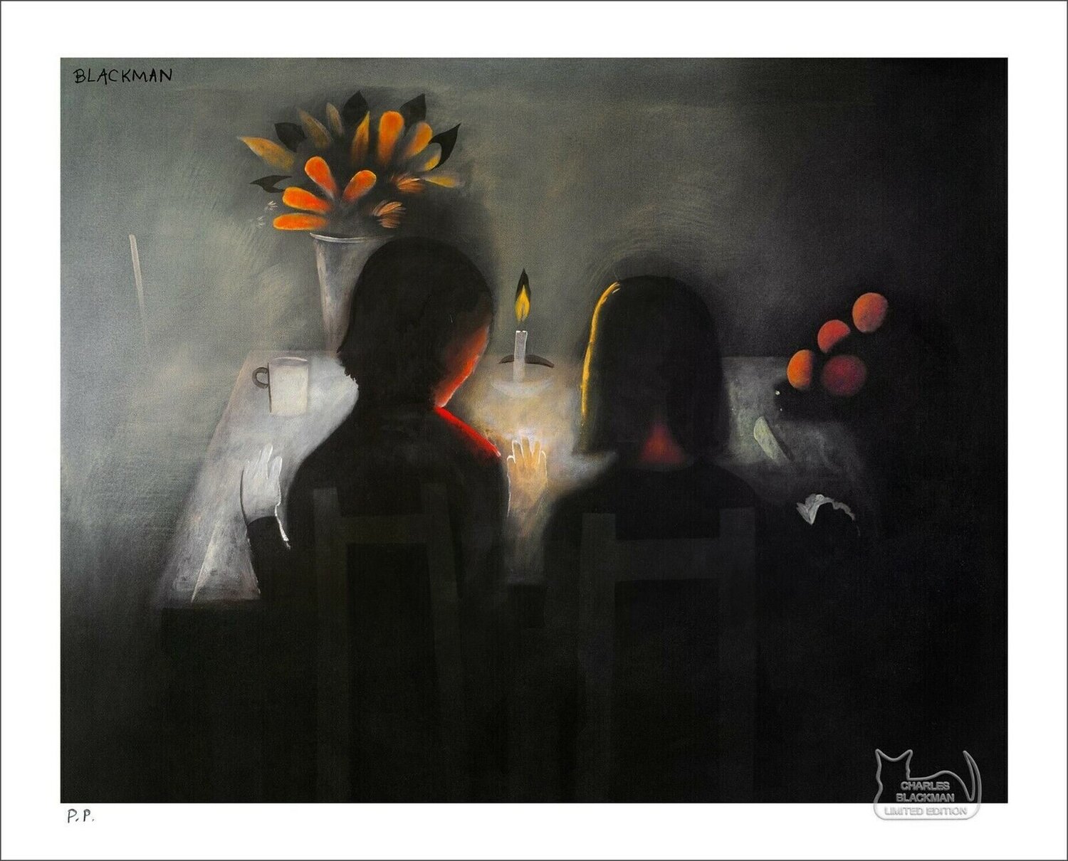 The Angelus Charles Blackman Stampa in vendita