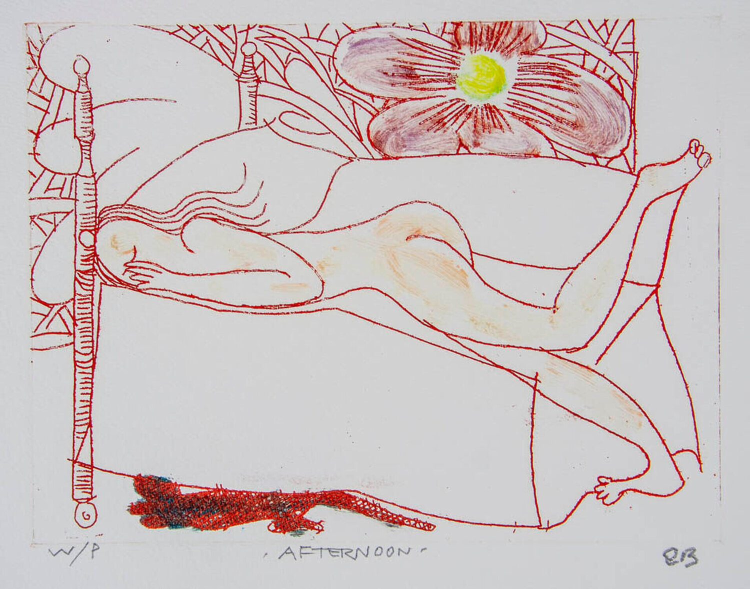 Afternoon Charles Blackman Afdruk te koop