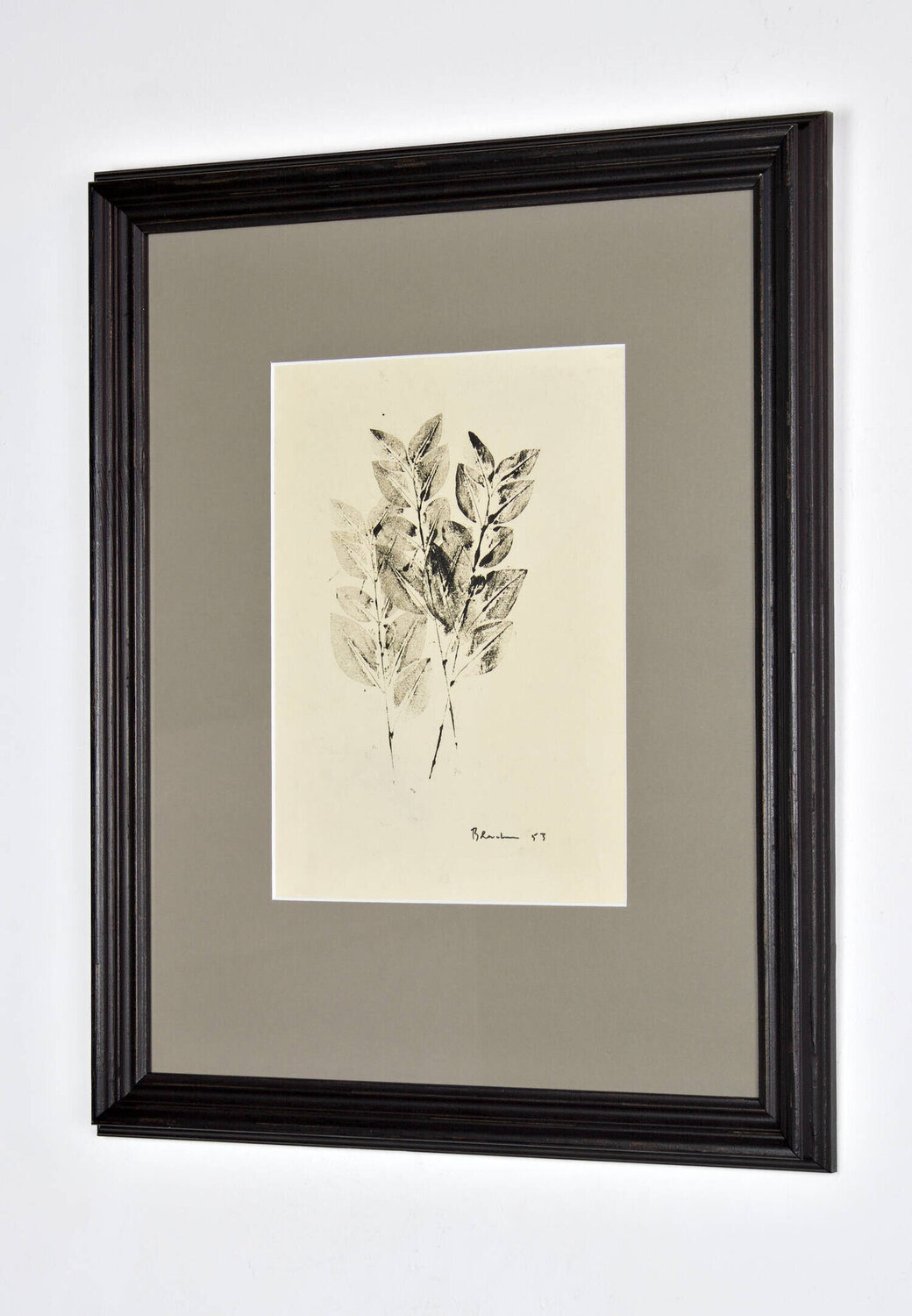 Leaves Charles Blackman Werk auf Papier zu verkaufen