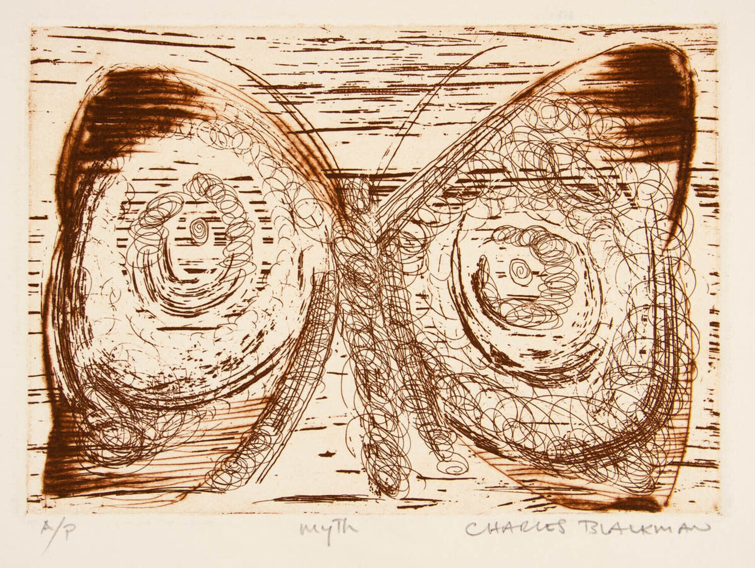 Myth Charles Blackman Stampa in vendita