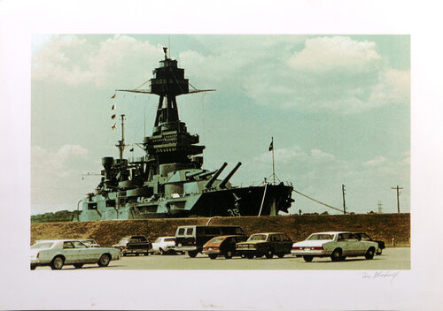 Battleship Texas by Tom Blackwell, Print for Sale on Singulart