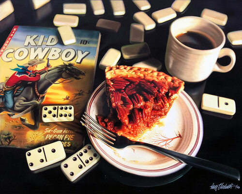 Pecan Pie (large signed giclee on canvas) by Doug Bloodworth, Print for Sale on Singulart