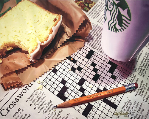 New York Times (large signed giclee on canvas) von Doug Bloodworth, Druck kaufen auf Singulart