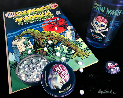 Swamp Thing (large signed giclee on canvas) by Doug Bloodworth, 인쇄 for Sale on Singulart