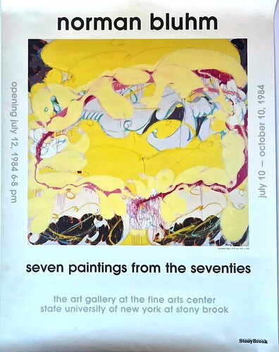 Norman Bluhm - Seven Paintings from the 1970s poster von Norman Bluhm, Druck kaufen auf Singulart
