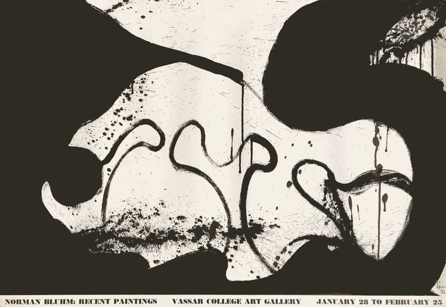 Expo 74 - Vassar College New York Norman Bluhm Stampa in vendita