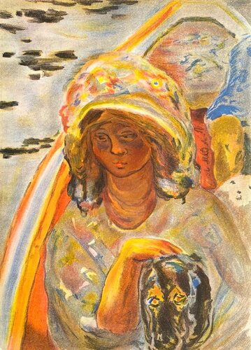 Jeune fille dans une barque by Pierre Bonnard, Print for Sale on Singulart