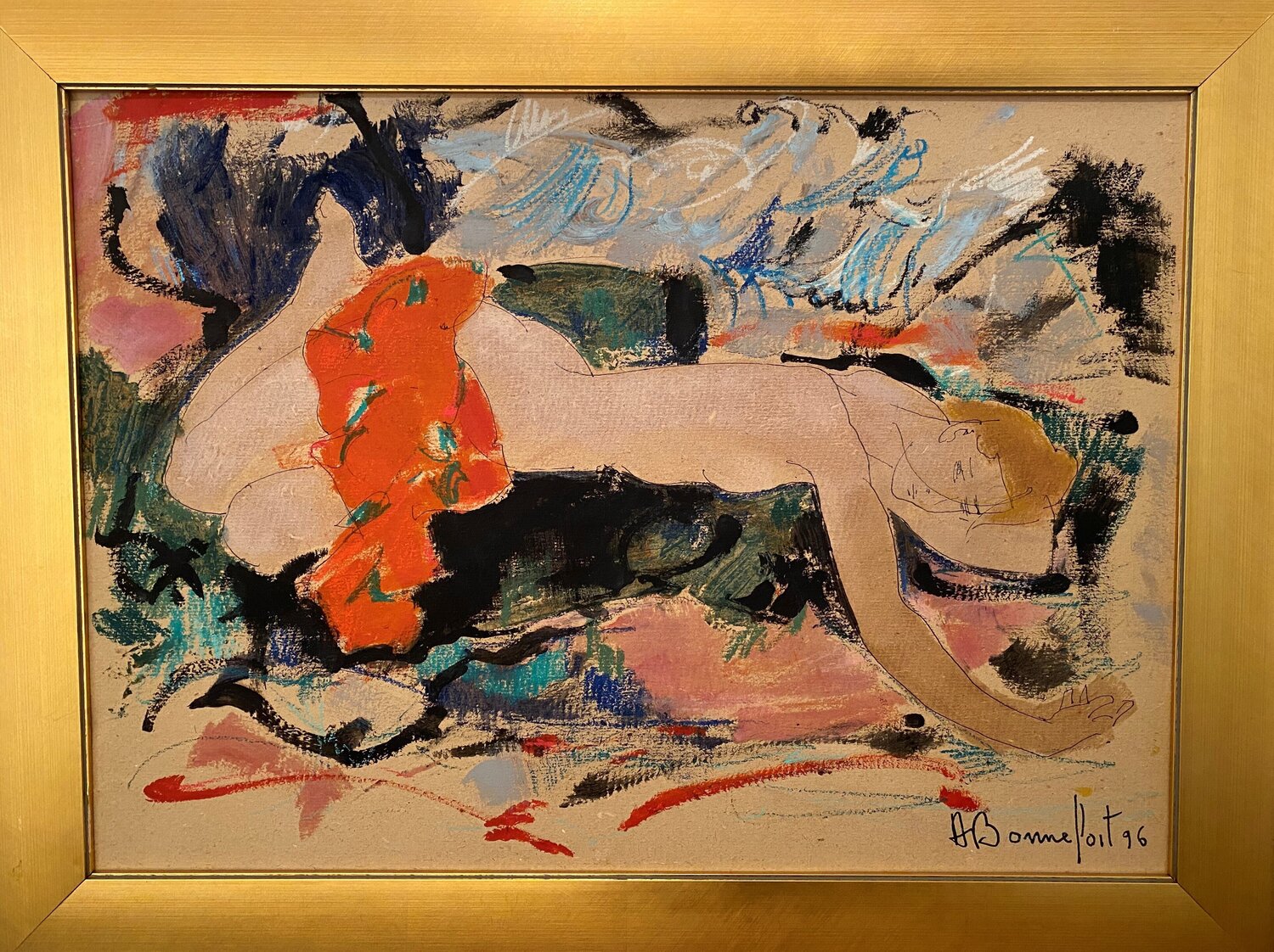 絵画 lithographie originale d'Alain Bonnefoit Buy sell expertized Contemporary Art - Alain Bonnefoit