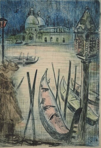 絵画 lithographie originale d'Alain Bonnefoit Alain Bonnefoit, 1937 | Impressionist painter | Tutt'Art