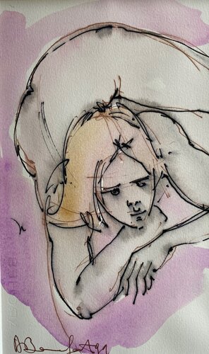 Patty by Alain Bonnefoit, Work on Paper for Sale on Singulart