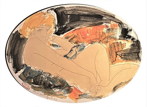 Cathy van Alain Bonnefoit, Schilderij te koop op Singulart