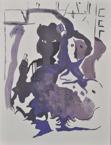 Les possédés di Francisco Bores, Stampa in vendita su Singulart