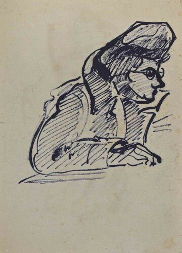 Portrait di Francisco Bores, Opera su carta in vendita su Singulart