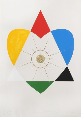 The Balance of Love and Work Produces Energy by Jonathan Borofsky, Print for Sale on Singulart