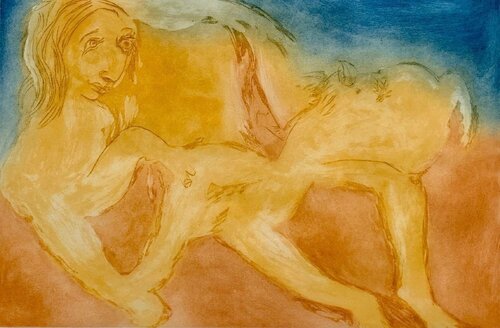Tosca and Scarpia van Arthur Boyd, Afdruk te koop op Singulart