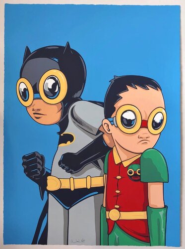 Flynamic Duo  (Artist Proof)  van Hebru Brantley, Afdruk te koop op Singulart