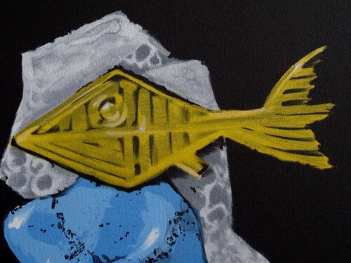Poissons dorés von Georges Braque, Druck kaufen auf Singulart