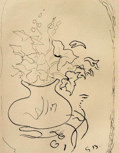 Le vase fleuri by Georges Braque, Print for Sale on Singulart