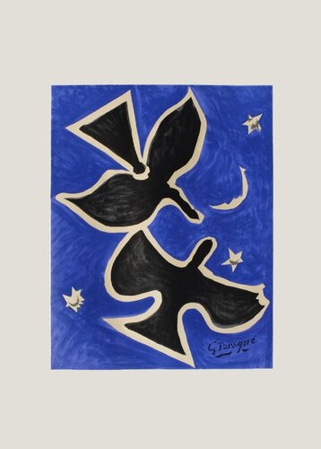 Expo 61 - Musée Galliéra (avant la lettre) by Georges Braque, 인쇄 for Sale on Singulart