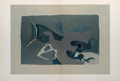 Derriere le Miroir #166 - 5 de Georges Braque, Impresión a la venta en Singulart