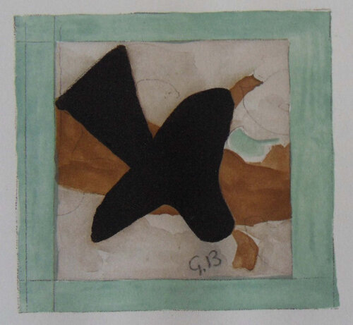 Oiseau en vol Georges Braque