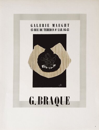 AF 1946 - Galerie Maeght von Georges Braque, Druck kaufen auf Singulart
