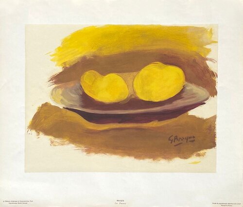 Les pommes Georges Braque