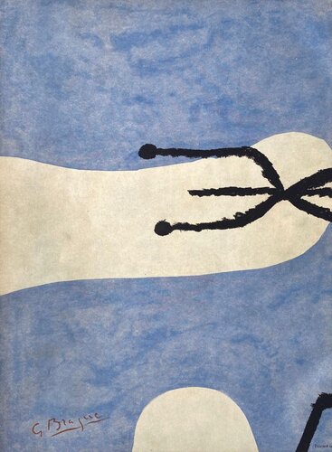 Trident van Georges Braque, Afdruk te koop op Singulart