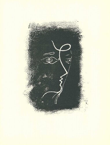 Profil de femme, 1955 (from "Souvenirs et portraits d'artistes") by Georges Braque, Print for Sale on Singulart