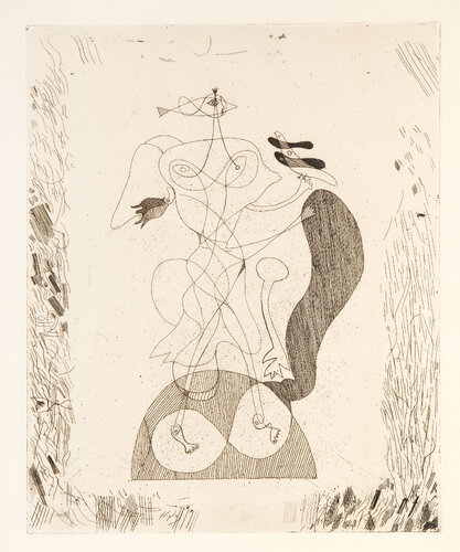 La Theogonie d'Hesiode Vallier 20P van Georges Braque, Afdruk te koop op Singulart