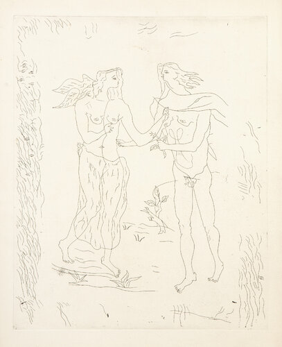 La Théogonie d'Hésiode Frontispiece van Georges Braque, Afdruk te koop op Singulart