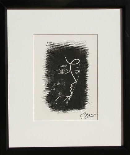 Profil de Femme from Souvenirs de Portraits d'Artistes van Georges Braque, Afdruk te koop op Singulart