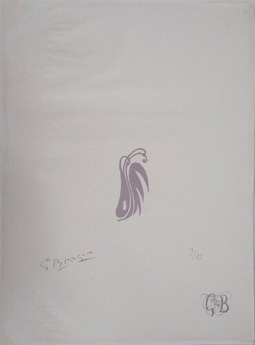 Les paroles transparentes von Georges Braque, Druck kaufen auf Singulart