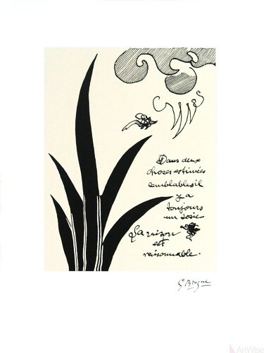 Dans Deux Choses von Georges Braque, Druck kaufen auf Singulart