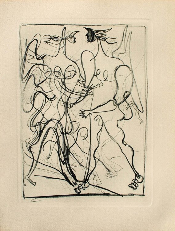 Le couple Georges Braque