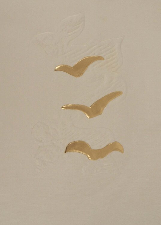 Les colombes dans le ciel Georges Braque