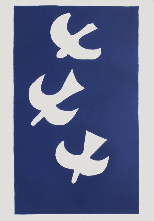 Les oiseaux I Georges Braque