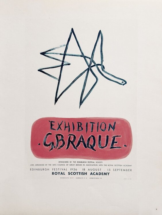 AF 1958 - Royal Scottisch Academy Georges Braque