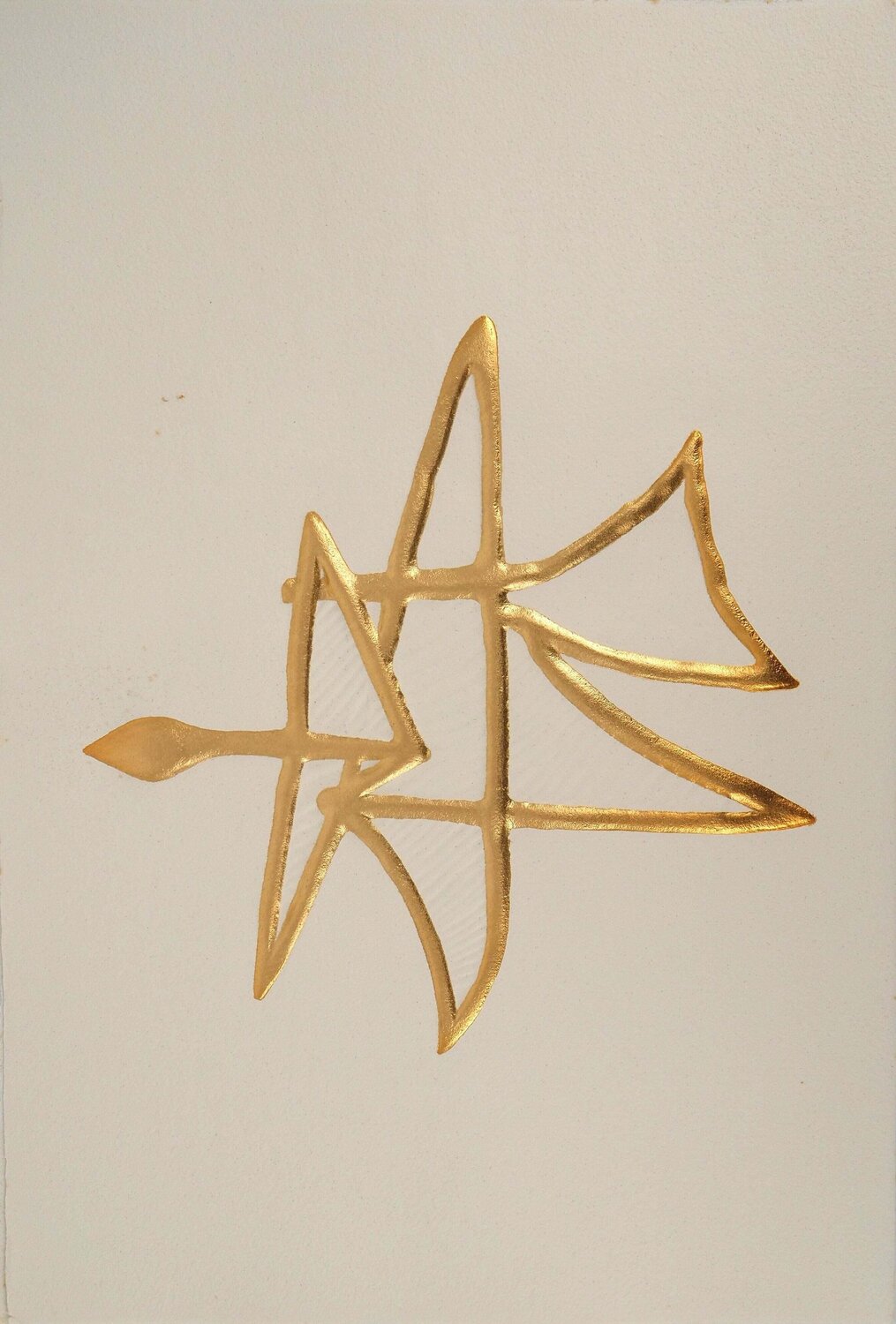 Couple de colombes géométriques Georges Braque Print for sale