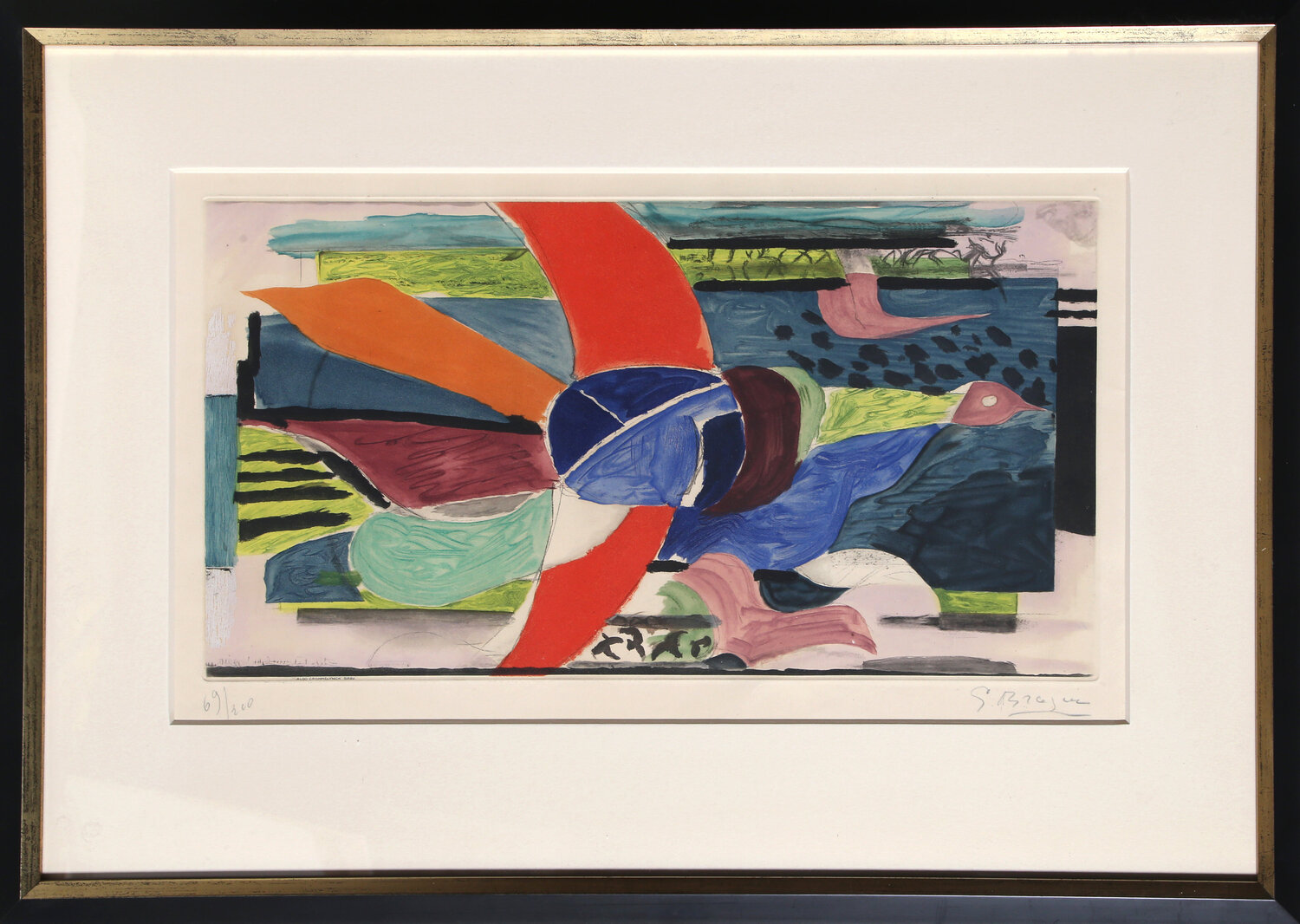 Oiseau Multicolore Georges Braque