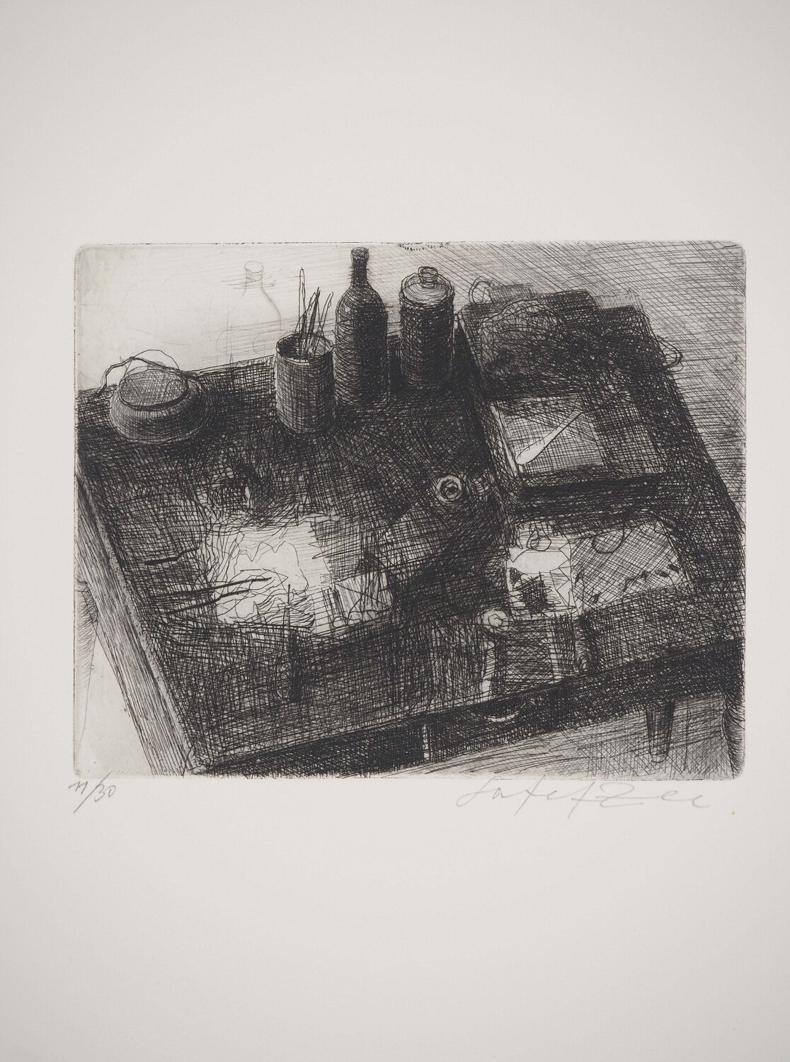 Nature morte à la théière Georges Braque Édition à vendre