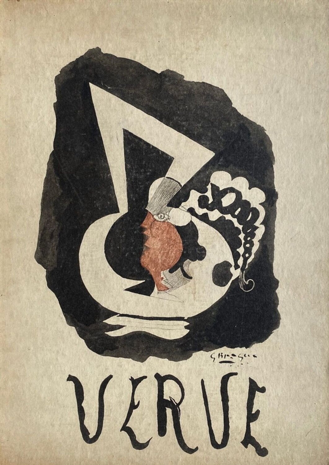 Nature morte au visage Georges Braque