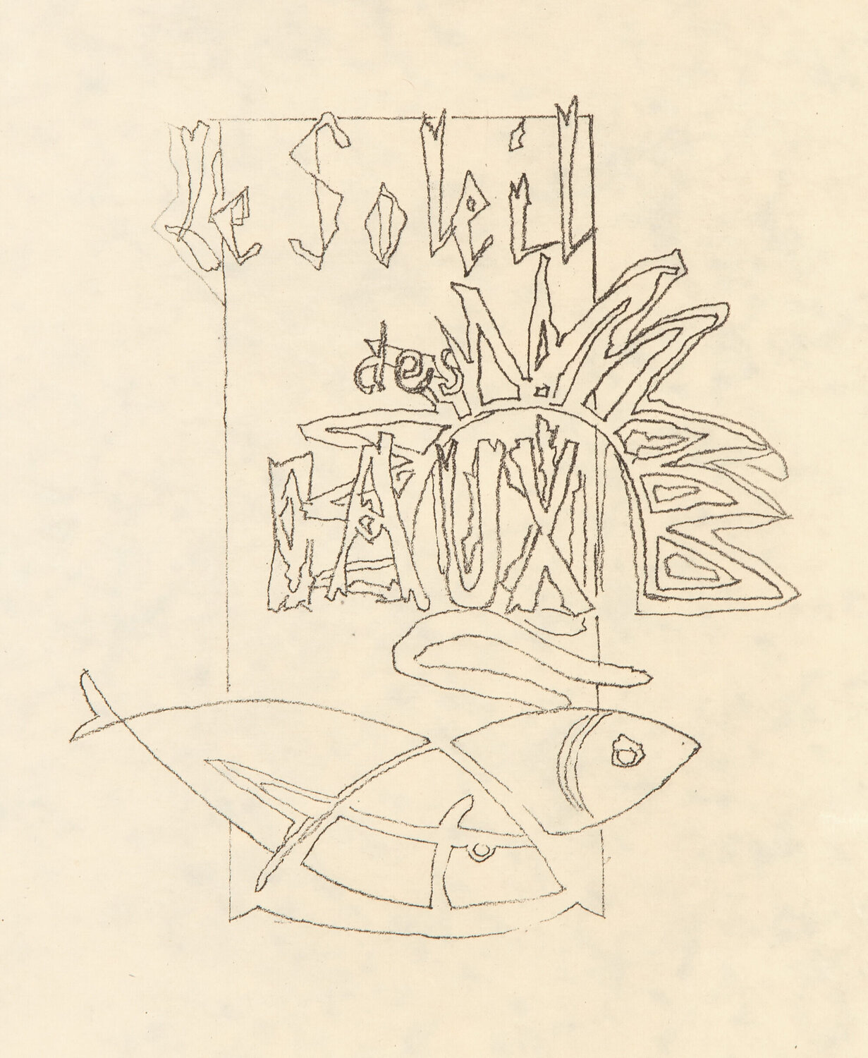 Le Soleil des Eaux II Georges Braque